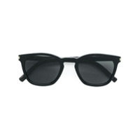 Saint Laurent Eyewear Óculos de sol arredondado - Preto