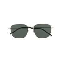 Saint Laurent Eyewear Óculos de sol aviador 309 - Prateado