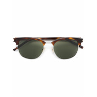 Saint Laurent Eyewear Óculos de sol 'Classic 108' - Marrom