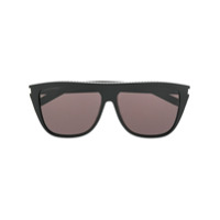 Saint Laurent Eyewear Óculos de sol com aplicações - Preto