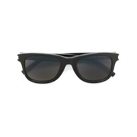 Saint Laurent Eyewear Óculos de sol com armação redonda - Preto