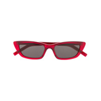 Saint Laurent Eyewear Óculos de sol gatinho New Wave SL - Vermelho