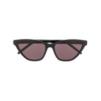 Saint Laurent Eyewear Óculos de sol gatinho New Wave SL214 Kate preto