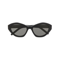 Saint Laurent Eyewear Óculos de sol gatinho SLM60 - Preto