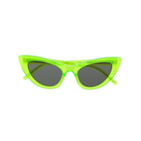 Saint Laurent Eyewear Óculos de sol gatinho - Verde