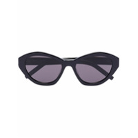 Saint Laurent Eyewear Óculos de sol hexagonal - Preto
