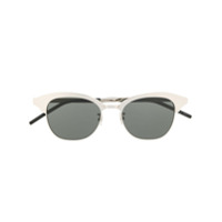 Saint Laurent Eyewear Óculos de sol metálico SL 365