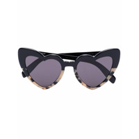 Saint Laurent Eyewear Óculos de sol New Wave Loulou - Preto