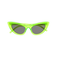 Saint Laurent Eyewear Óculos de sol 'New Wave SL 213 Lily' - Verde