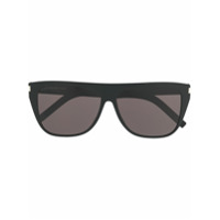 Saint Laurent Eyewear Óculos de sol oversized - Preto