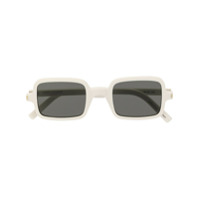 Saint Laurent Eyewear Óculos de sol quadrado - Branco