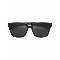 Saint Laurent Eyewear Óculos de sol quadrado - Marrom