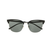 Saint Laurent Eyewear Óculos de sol quadrado - Preto