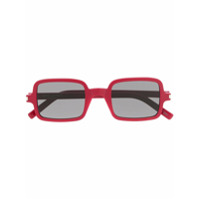 Saint Laurent Eyewear Óculos de sol quadrado SL 332 - Vermelho