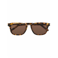 Saint Laurent Eyewear Óculos de sol quadrado SL 341 - Marrom