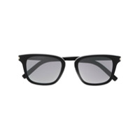 Saint Laurent Eyewear Óculos de sol quadrado SL341 - Preto