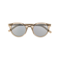 Saint Laurent Eyewear Óculos de sol redondo SL342 - Cinza