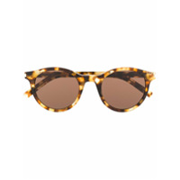 Saint Laurent Eyewear Óculos de sol redondo SL342 - Marrom