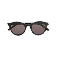 Saint Laurent Eyewear Óculos de sol redondo SL342 - Preto