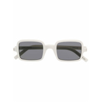 Saint Laurent Eyewear Óculos de sol retangular SL 332 - Branco