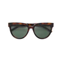 Saint Laurent Eyewear Óculos de sol tartaruga - Marrom