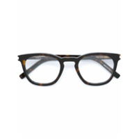 Saint Laurent Eyewear Óculos tartaruga - Marrom