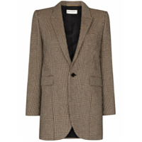 Saint Laurent Jaqueta Prince of Wales de tweed - Estampado