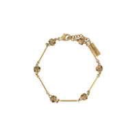 Saint Laurent Pulseira com detalhe de nó - Dourado