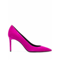 Saint Laurent Sapato Anja com bico fino - Roxo