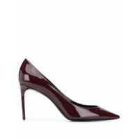 Saint Laurent Sapato Zoe com salto 85mm - Roxo