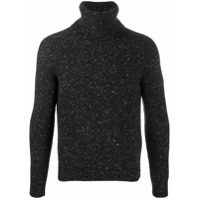Saint Laurent turtleneck knitted jumper - Cinza