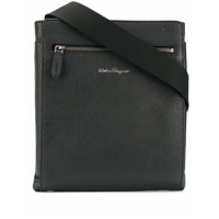 Salvatore Ferragamo Bolsa messenger de couro - Preto