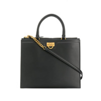 Salvatore Ferragamo Bolsa tote estruturada - Preto