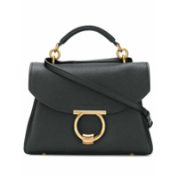 Salvatore Ferragamo Bolsa tote 'Margot' de couro - Preto