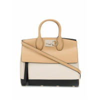 Salvatore Ferragamo Bolsa tote Studio média - Neutro