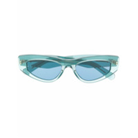 Salvatore Ferragamo cat-eye frame chunky sunglasses - Azul