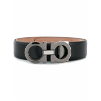 Salvatore Ferragamo Cinto com fivela Gancini - Preto