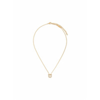 Salvatore Ferragamo crystal-embellished Gancini necklace - Dourado