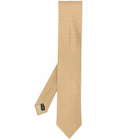 Salvatore Ferragamo dolphin print tie - Amarelo