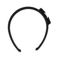 Salvatore Ferragamo Headband com aplicação de laço - Preto