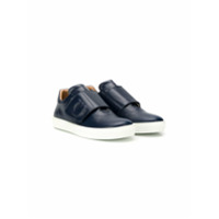 Salvatore Ferragamo Kids Tênis com velcro - Azul