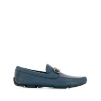 Salvatore Ferragamo Mocassim Gancio com detalhe de horsebit - Azul