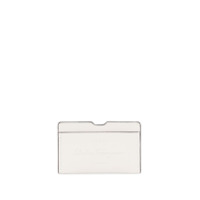 Salvatore Ferragamo Porta-cartões com logo gravado - Branco