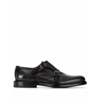 Salvatore Ferragamo Sapato com fivela dupla - Preto