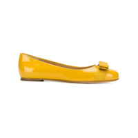Salvatore Ferragamo Vara ballerina shoes - Amarelo