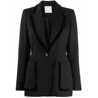 Sandro Paris Blazer de alfaiataria com abotoamento - Preto