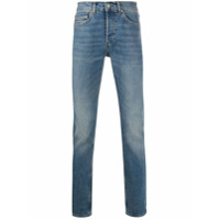 Sandro Paris Calça jeans slim cintura alta - Azul