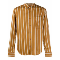 Sandro Paris Camisa Flow com estampa de listras - Neutro