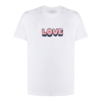 Sandro Paris Camiseta com aplicação Love - Branco