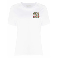 Sandro Paris Camiseta com estampa gráfica - Branco